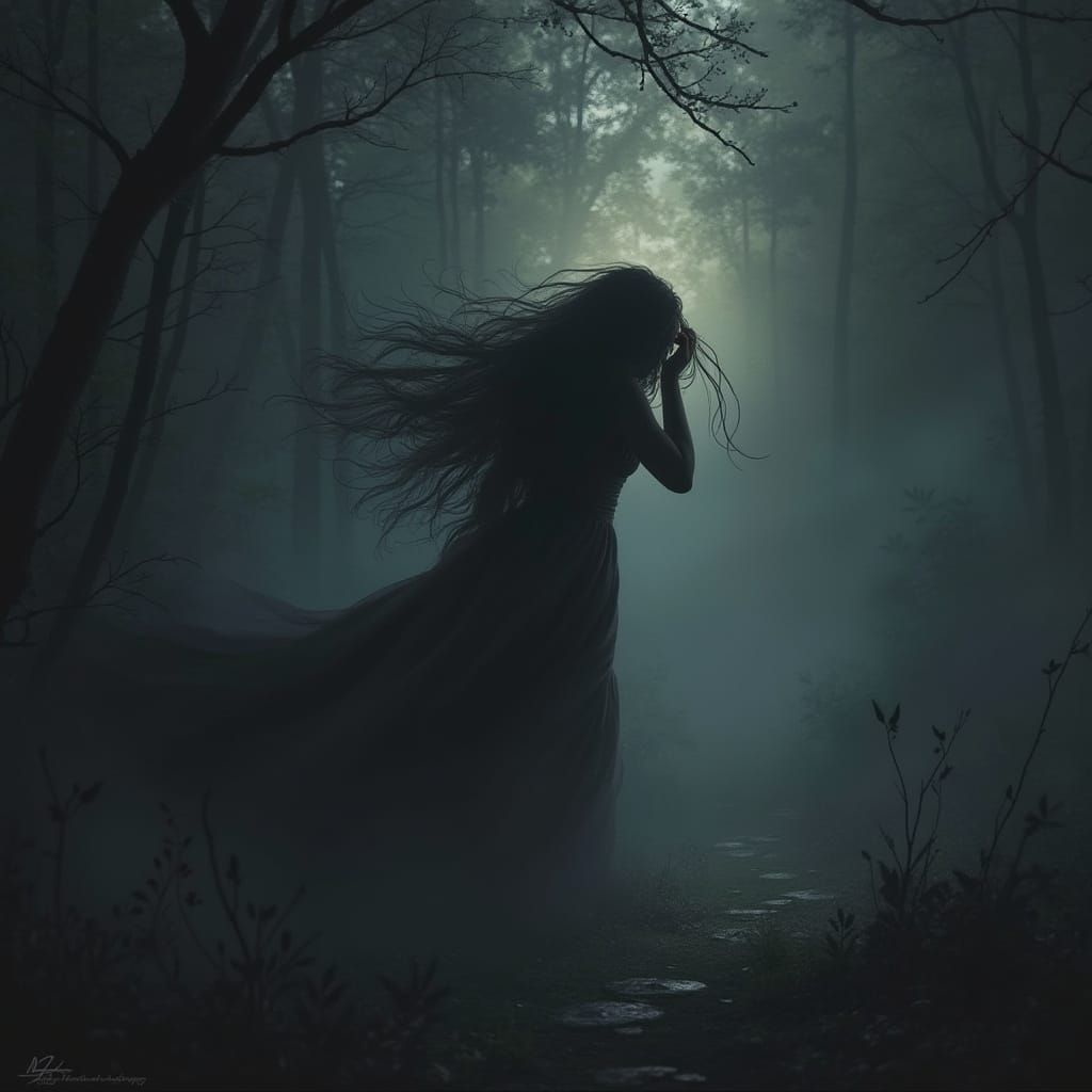 Haunting Harmony of Heartache: Emotional Music Visualized