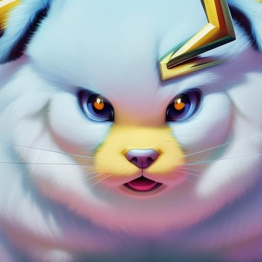 Ultra Realistic Pikachu Digital Painting in 10k Resolution