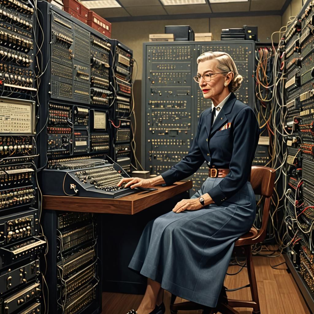 Grace Hopper: Computer Programming Pioneer in the 1950s