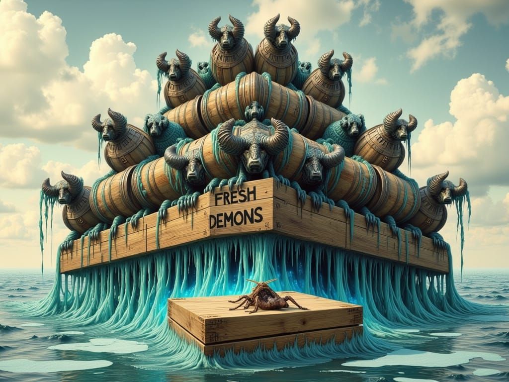 Demons Emerge from Cargo Ship Amidst Alien Encounter