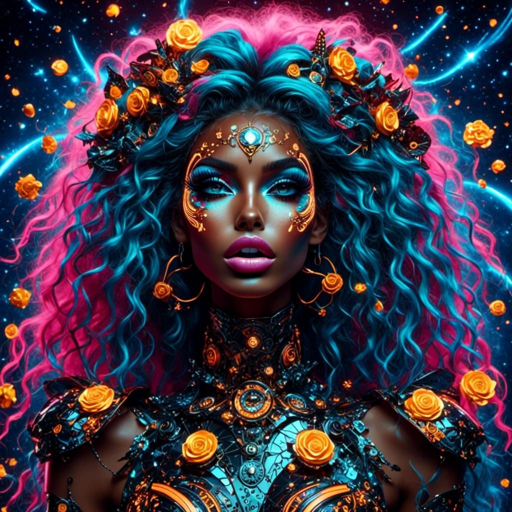 Upsy Daisy with Tiled Sunshine Effect