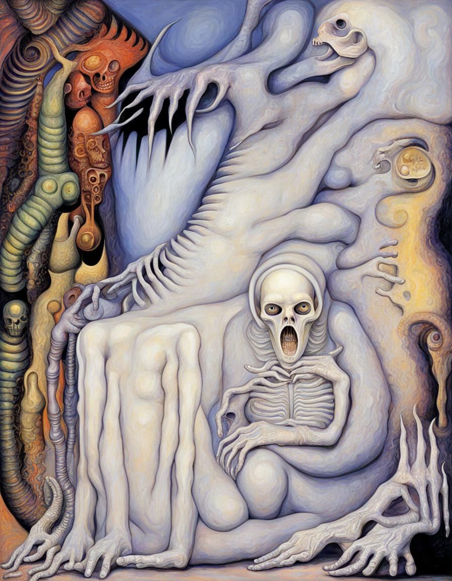 Gigeresque Fauvism Pop Art Fusion