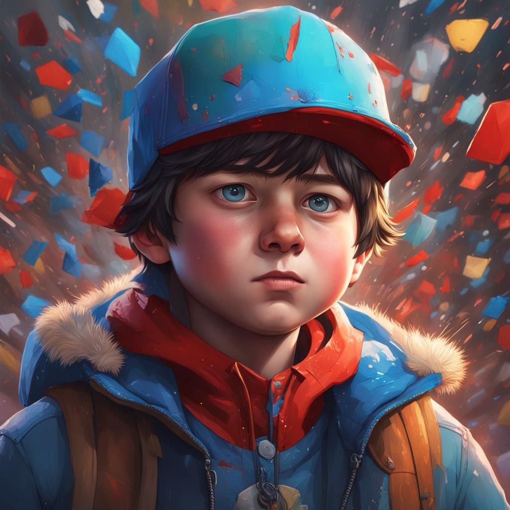 Hyperdetailed Stan Marsh Portrait in Unreal Engine 5