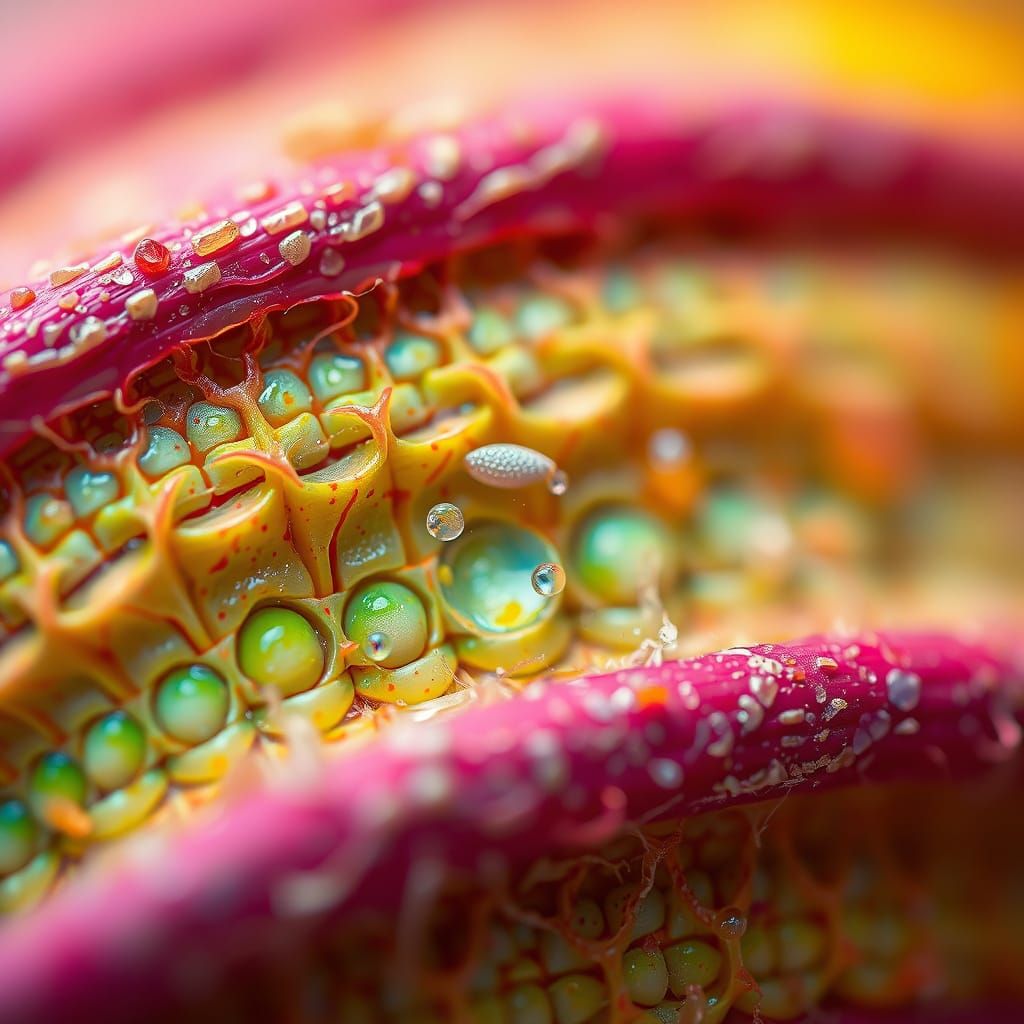 Extreme Macro Photography of Intricate Textures