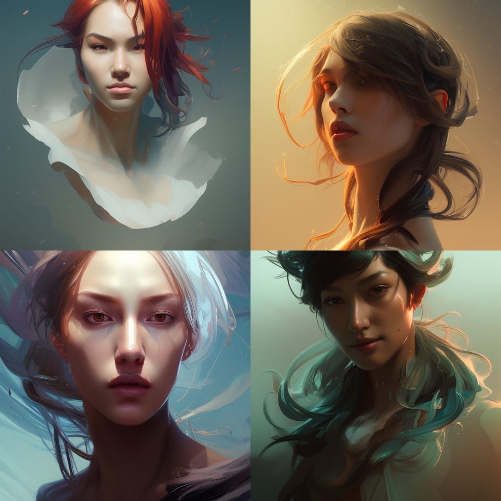 Genshin Impact Portrait in Artgerm Style