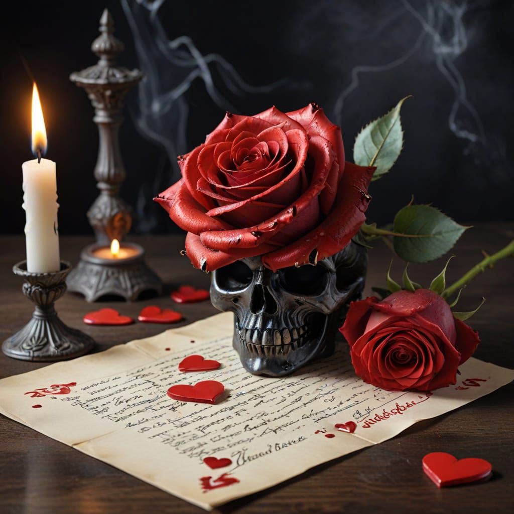 Eerie Valentine's Day Haunts: Devil Roses and Glowing Love L...