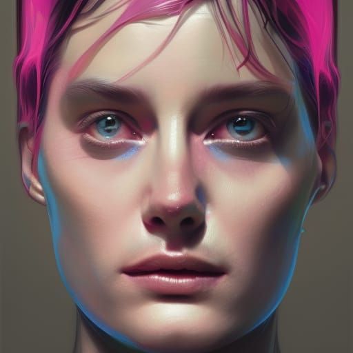 Hyperdetailed Portrait with Dynamic Lighting