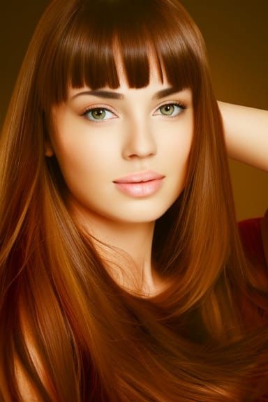 Detailed Portrait of a Beautiful Woman