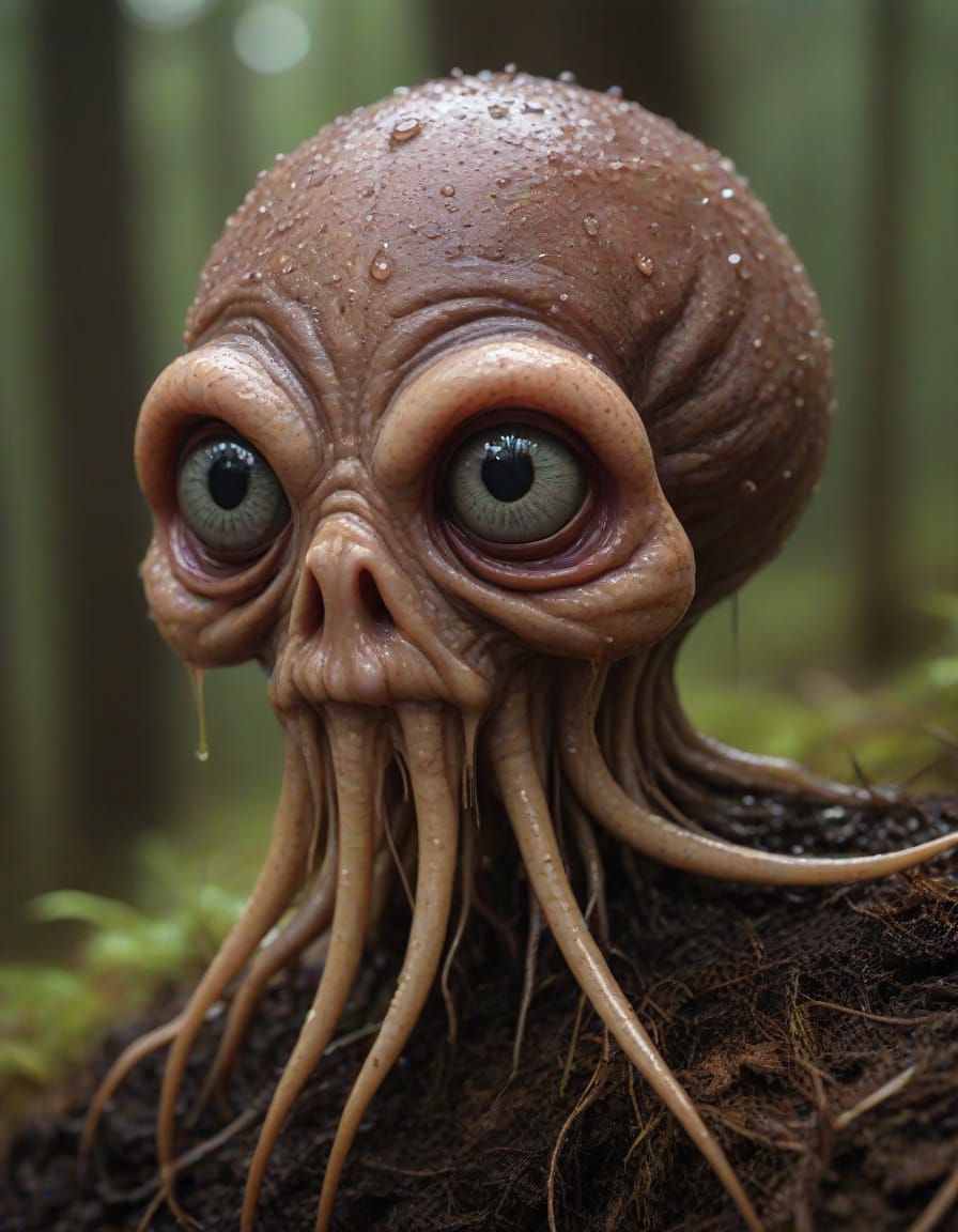 The Pacific Northwestern Grumblethwack has flagellic rhizomes that allow it to traverse the forest floor