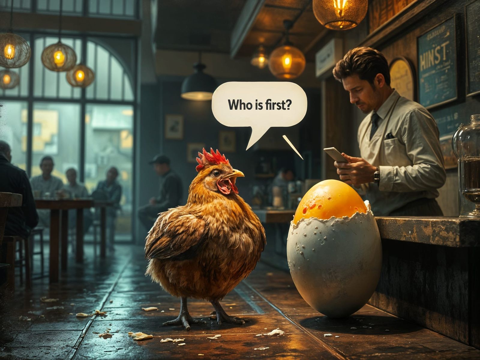 Chicken or Egg: An Impasto Restaurant Dilemma