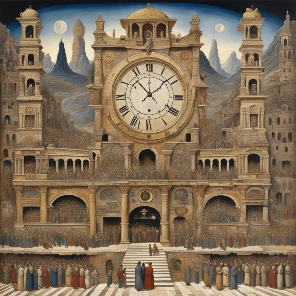 Triumph of Time: Detailed Matte Painting