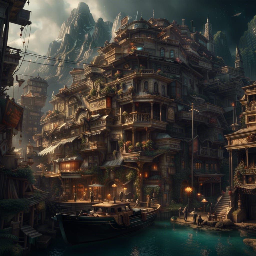 Epic Cinematic Digital Matte Painting