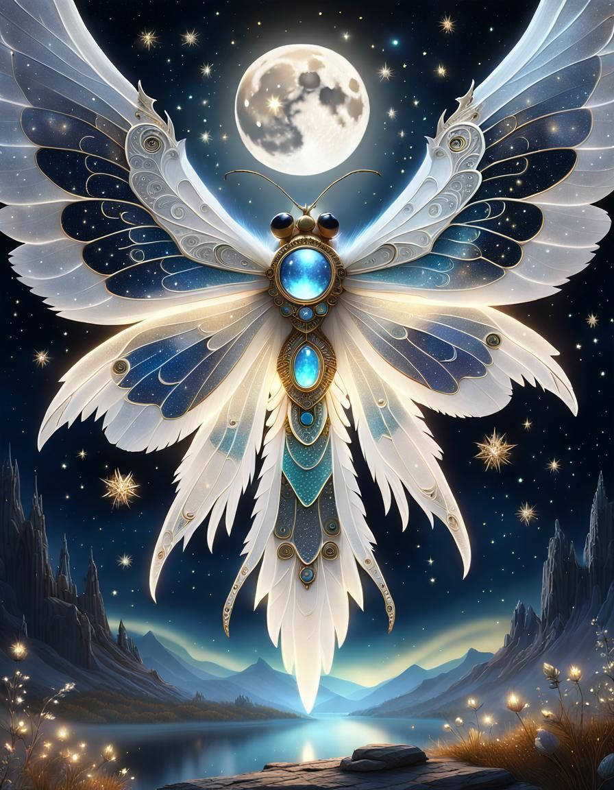 Moonlit Moth