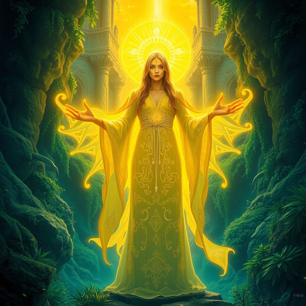 Ethereal Guardian of Enchanted Castle