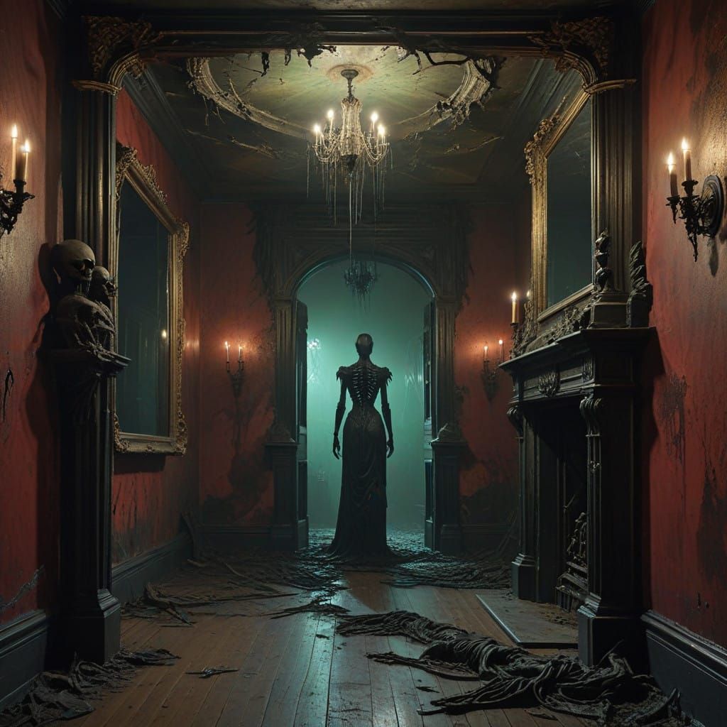 Ethereal Horror Unfolds in a Haunting Victorian Abode