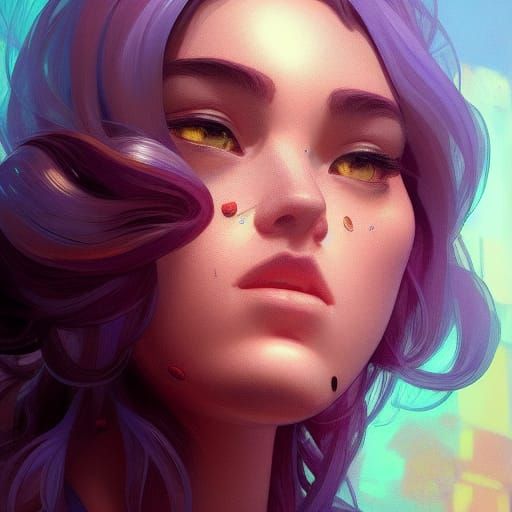 Hyperdetailed Emoji Portrait in Unreal Engine 5