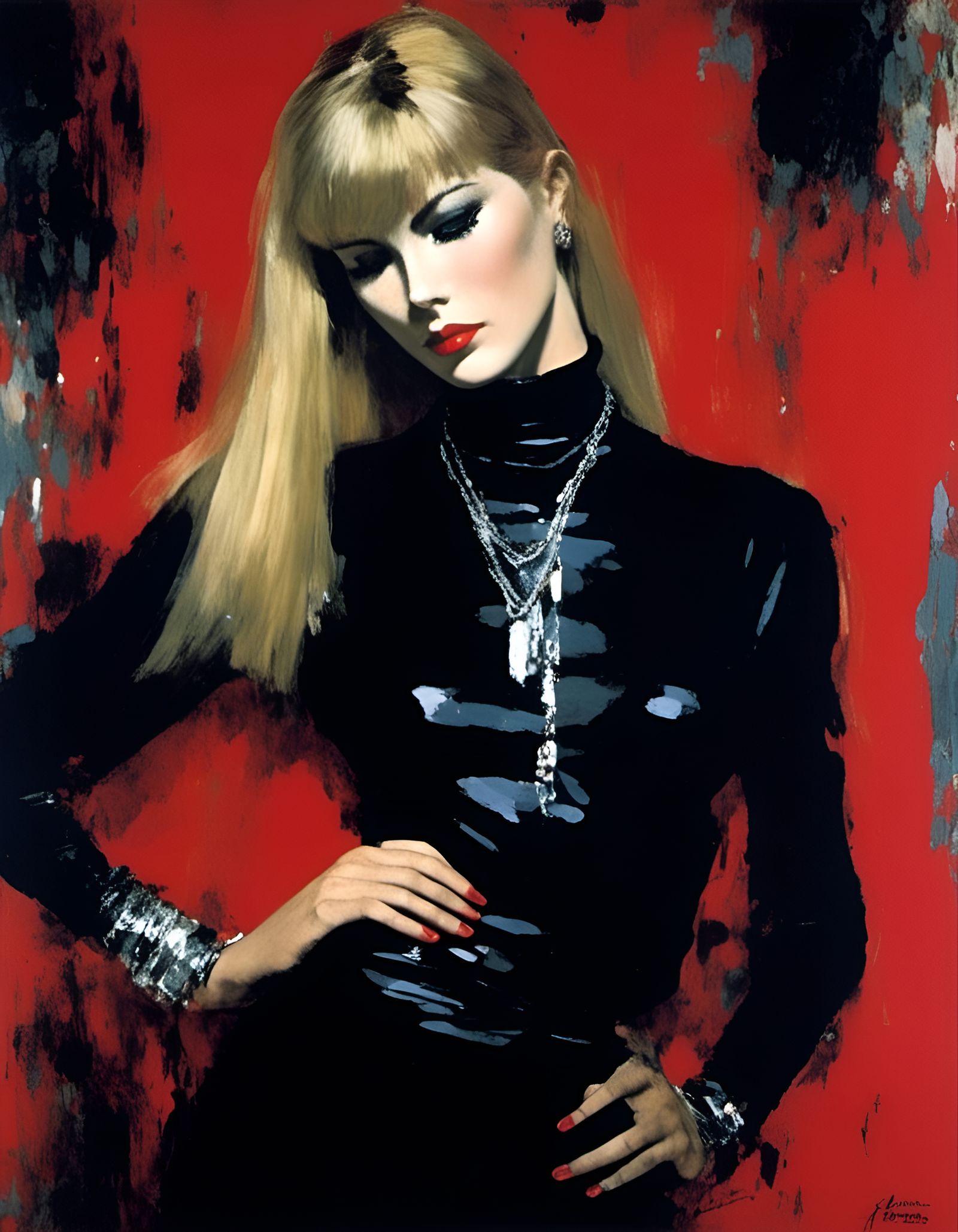 Impressionist Portrait: Marieke in Studio Lighting