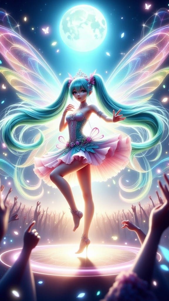 Digital Diva Hatsune Miku Performs World is Mine at Whimsica...