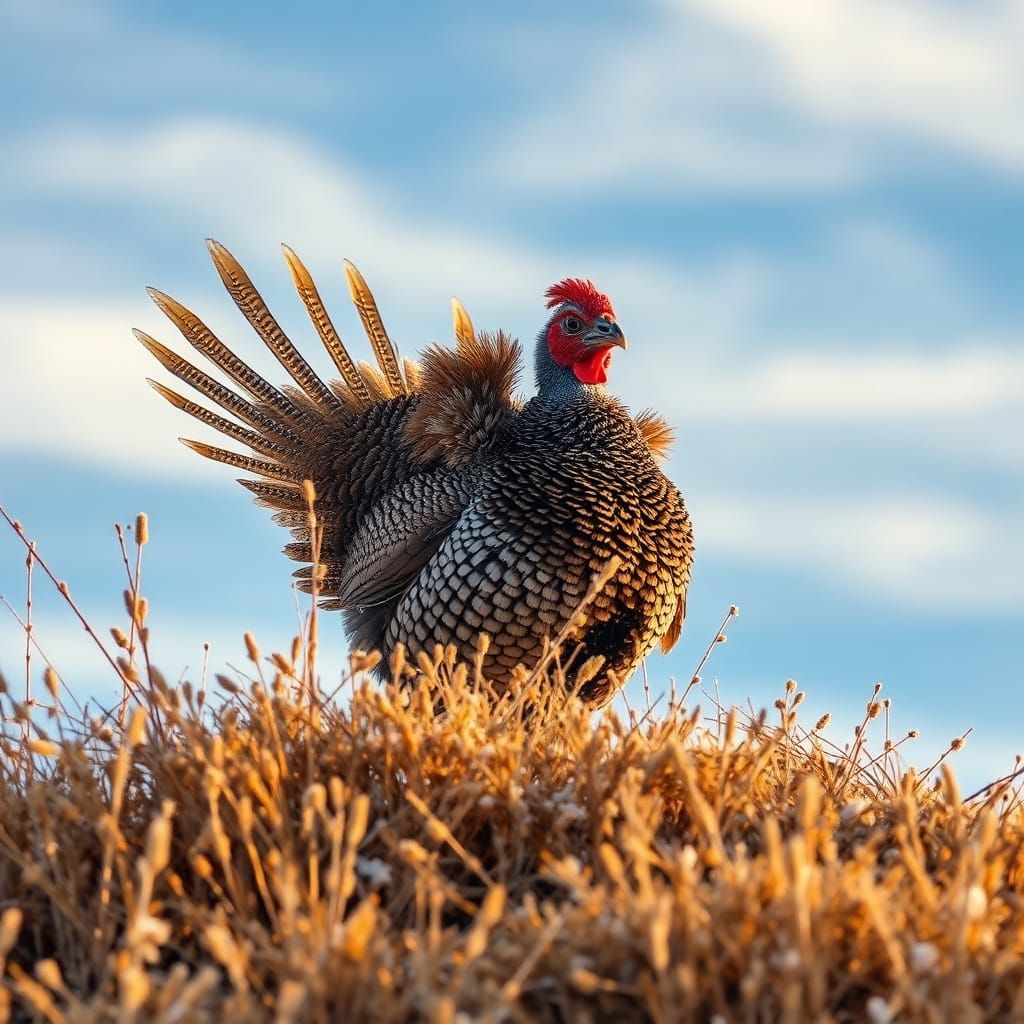 Ruffled Grouse Bursts Forth: Wildlife Photography