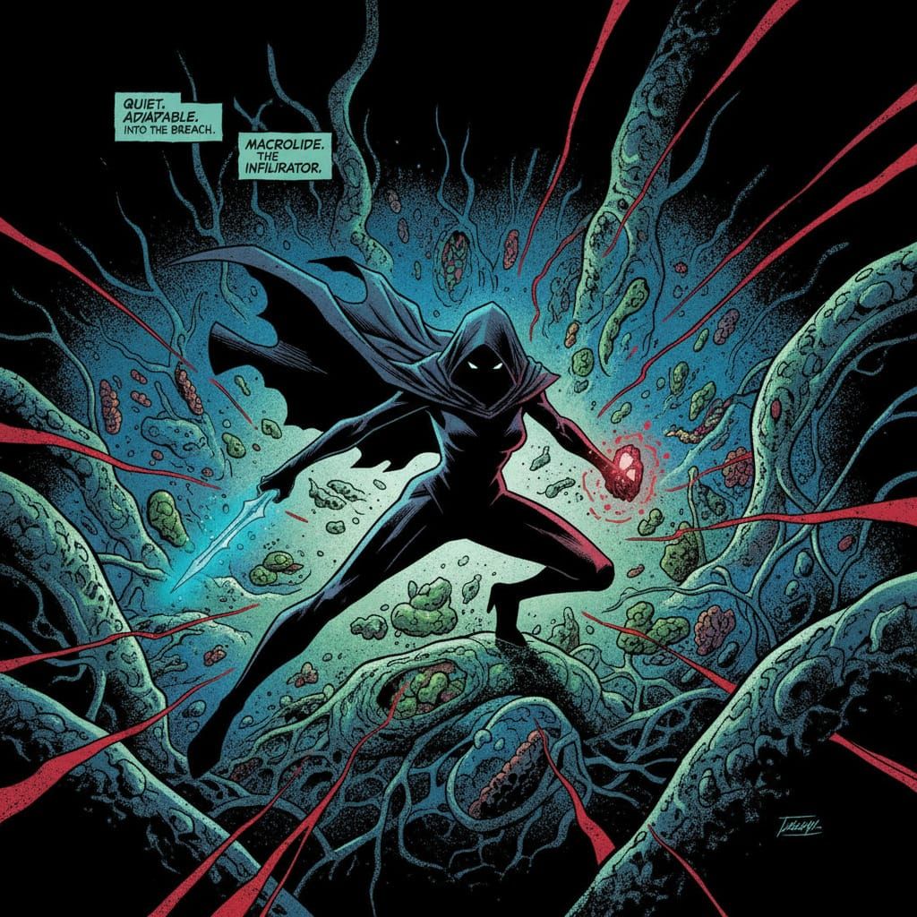 Macy Macrolide Rogue Infiltrator Bacteria Hunter