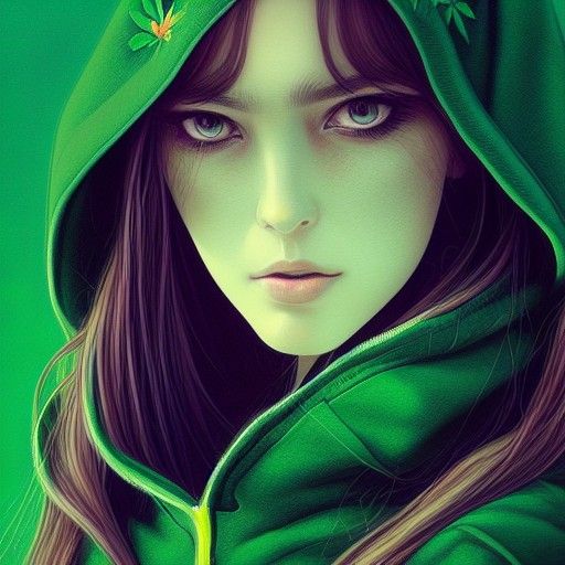 I am so green right now