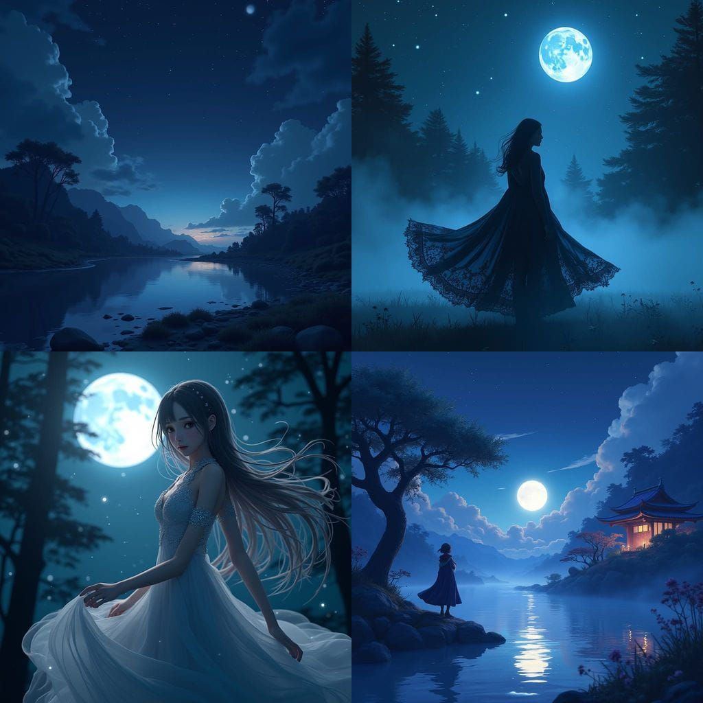 Ethereal Anime Scene in 8K Resolution