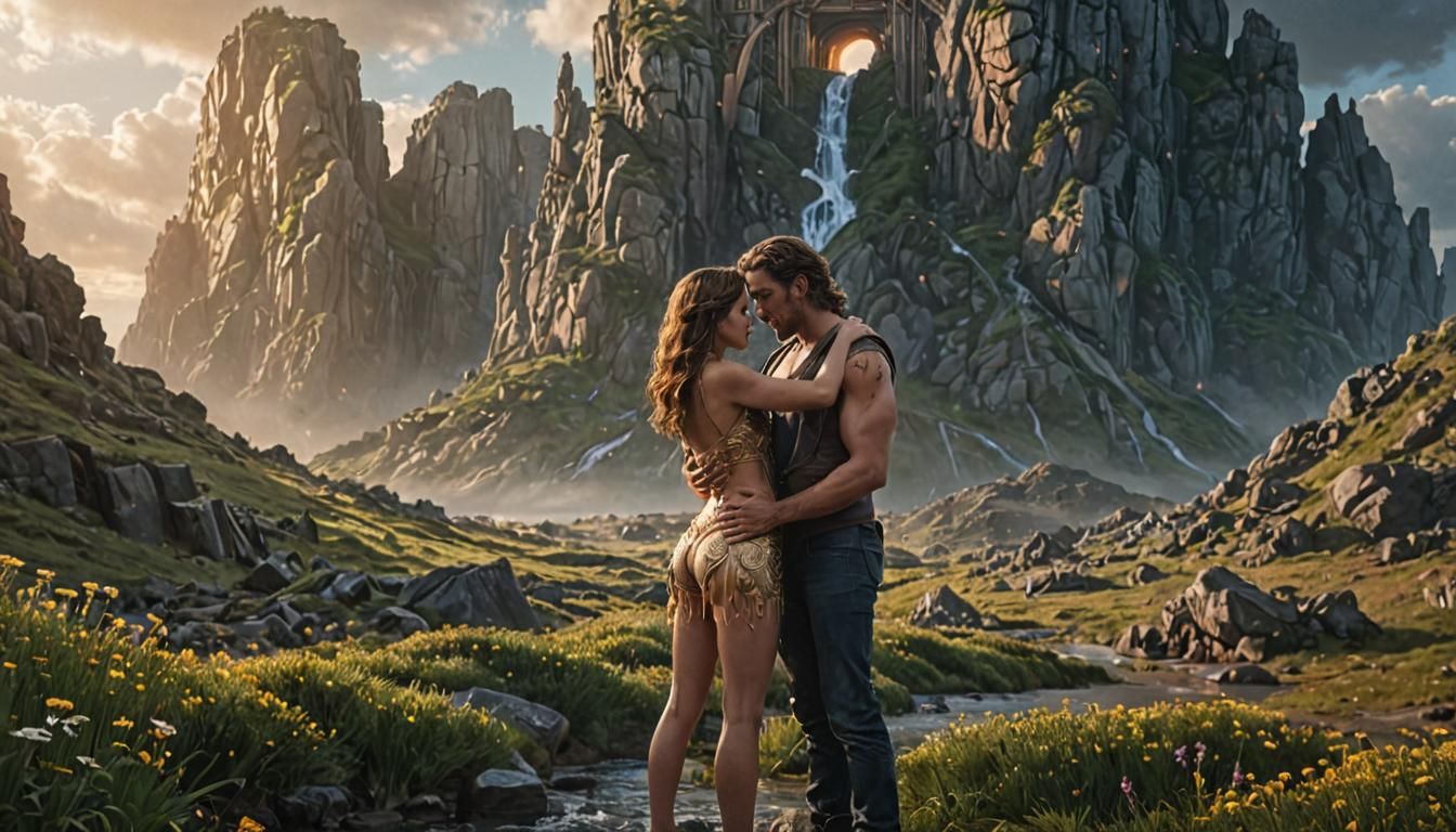 "Alpha and Omega in union, making love.
