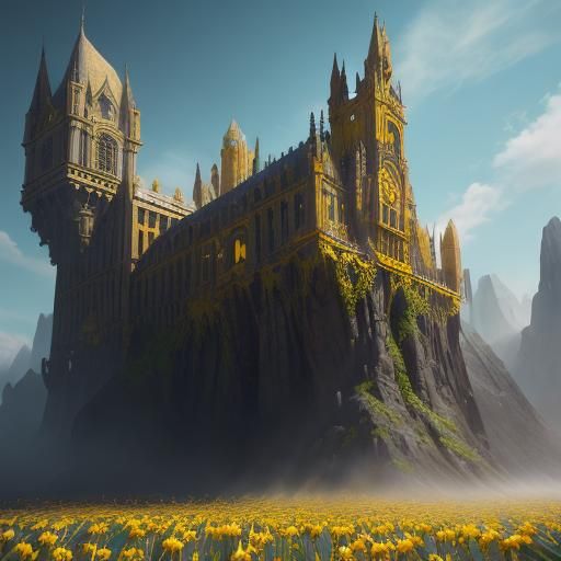 Lemon Sundress: Detailed Fantasy Concept Art