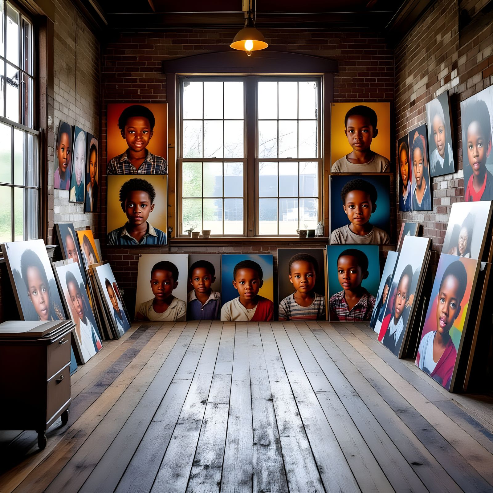 Photography Studio: Portraits of Street Children