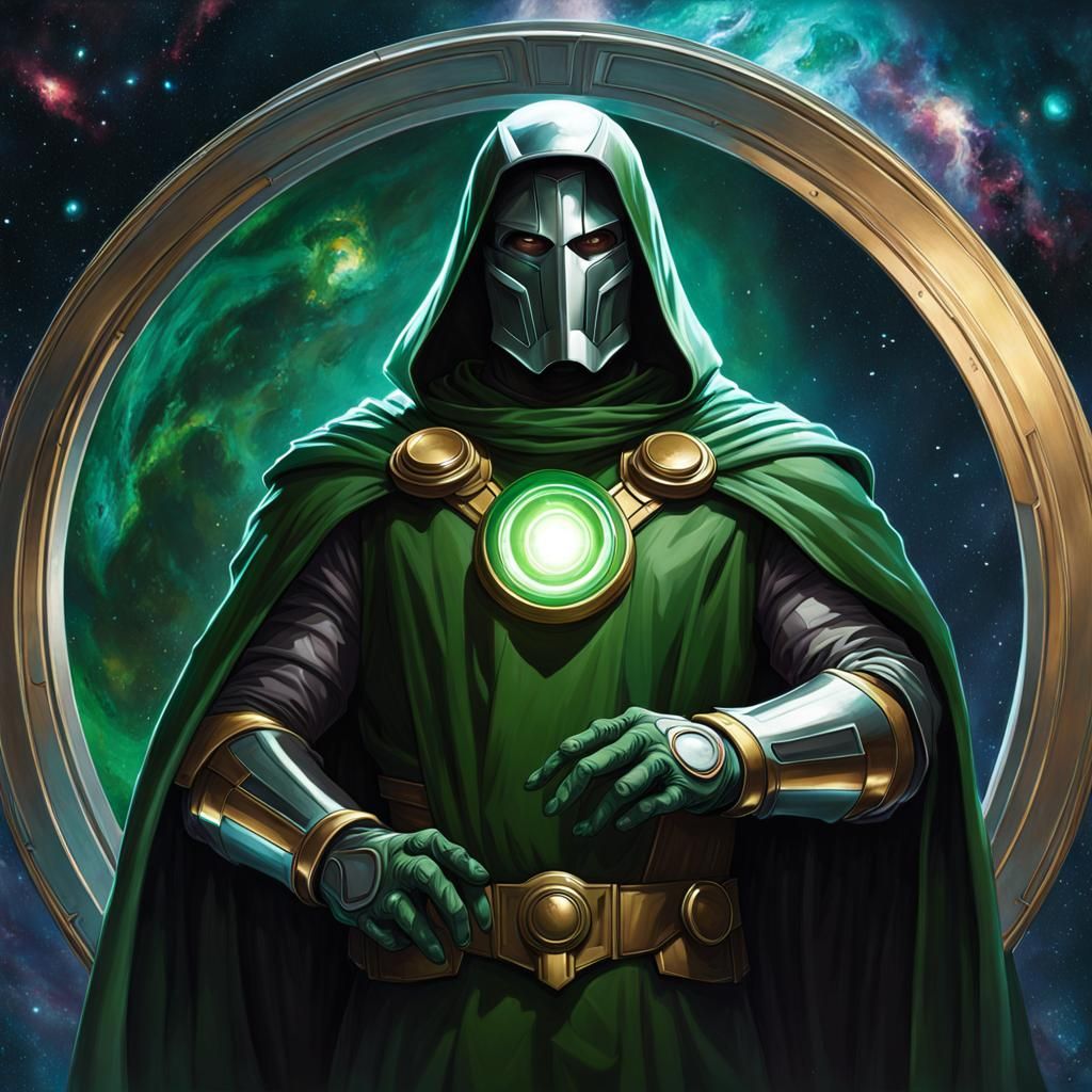 Doctor Doom making a wish at the end of Eternity