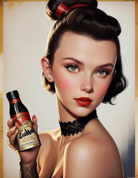 Millie Bobby Brown / pin-up