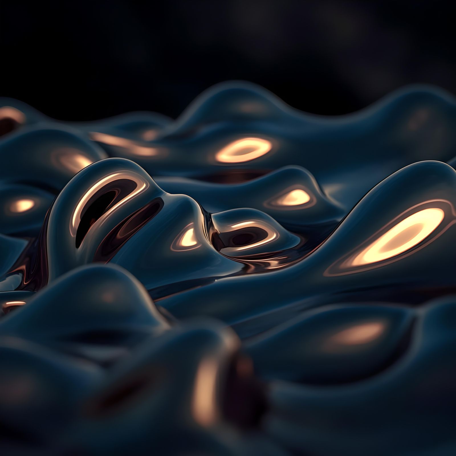 Liquid Metal Creates Elegant Formations in Galaxy