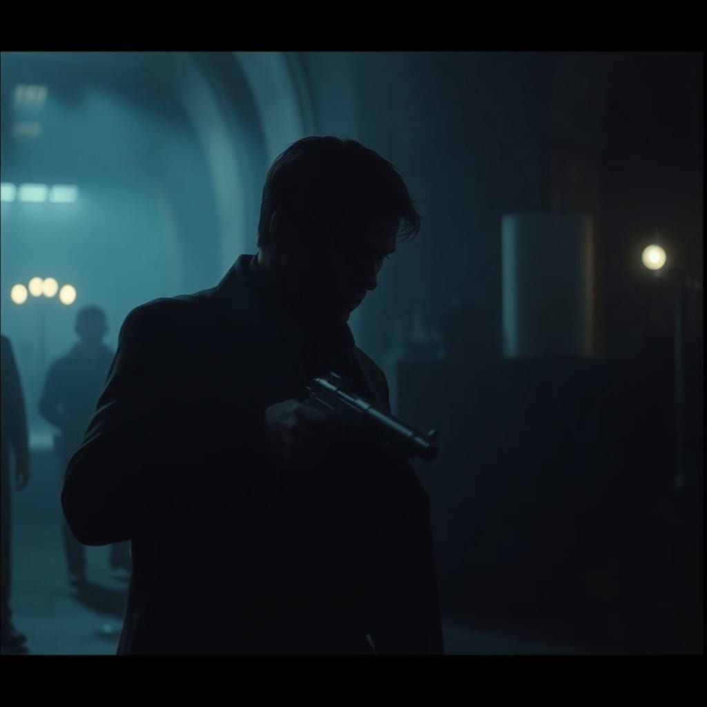 Epic Film Still with Grand Cinematic Lighting