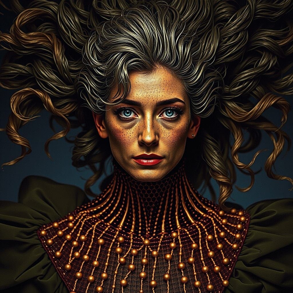 Ethereal Beauty in Twilight Glow