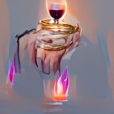 Romantic Gesture: Offering Wine, Light, and a Ring