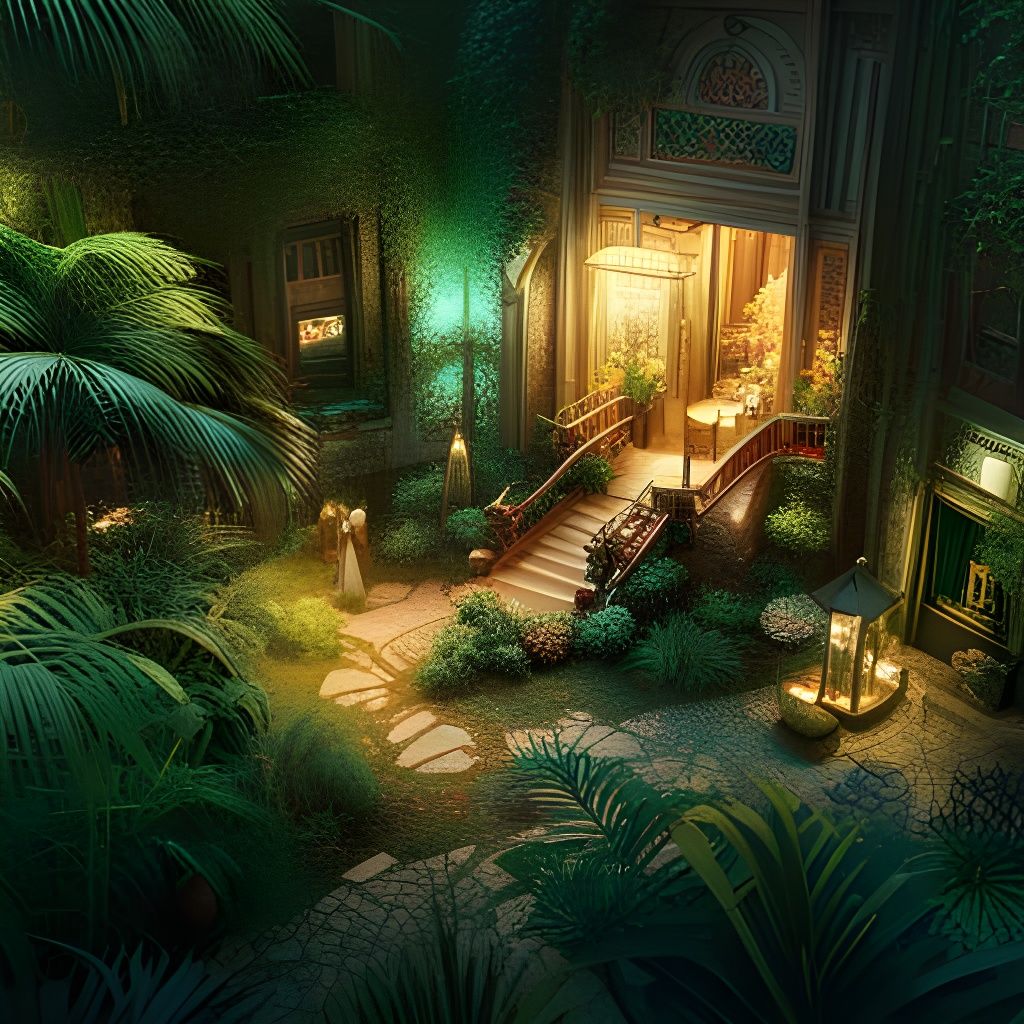 Mysterious Animal Garden by Atelier Olschinsky