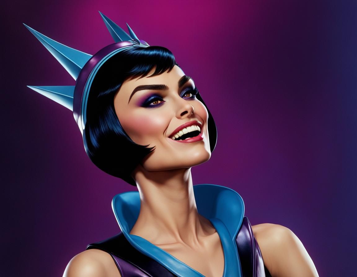 Hyperrealistic Evil-Lyn: Masters of the Universe