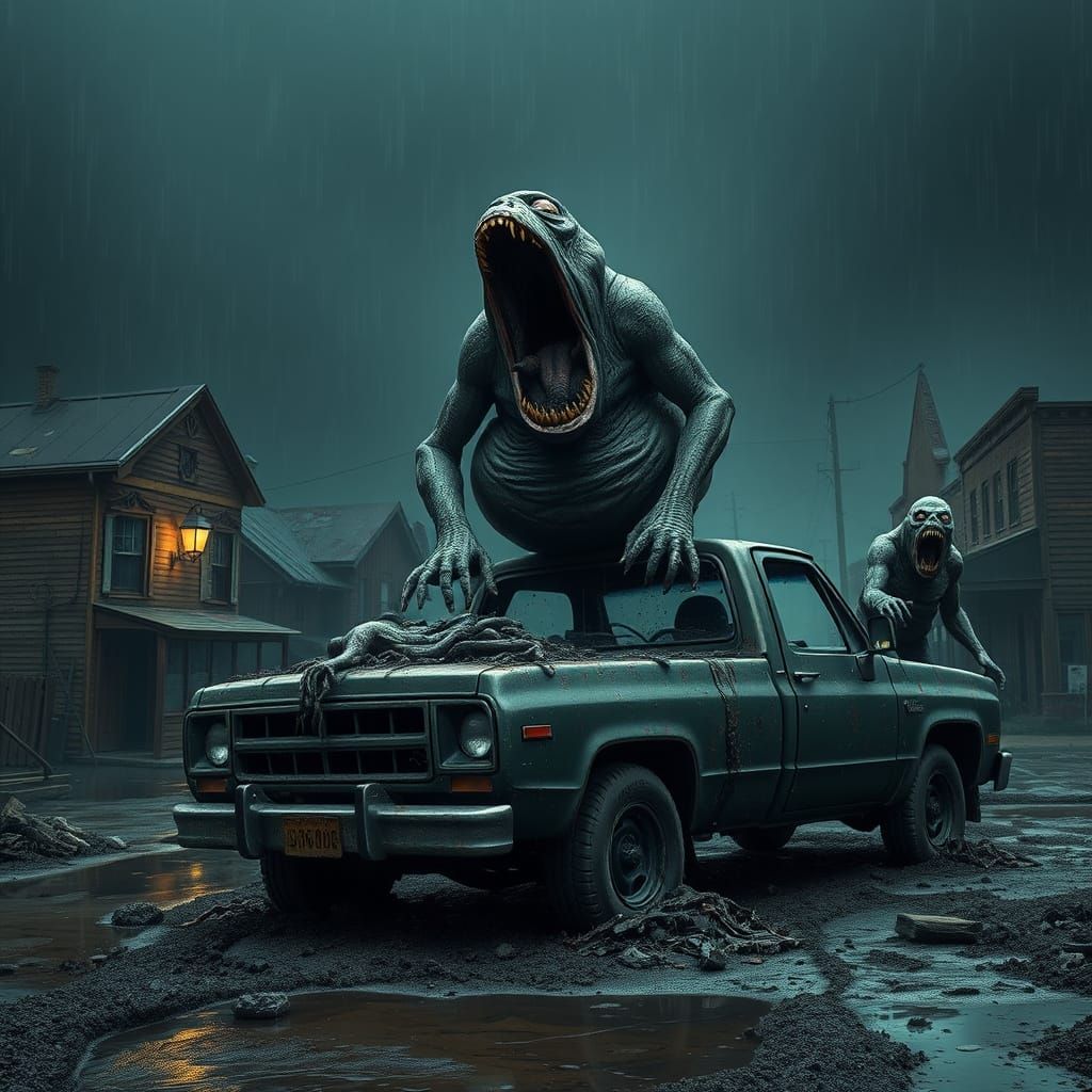 Dark Surreal Apocalypse in a Hyper-Realistic 8K Aesthetic