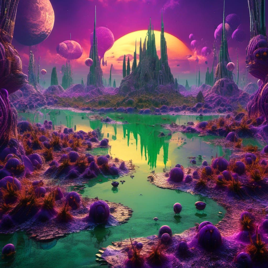 alien landscape