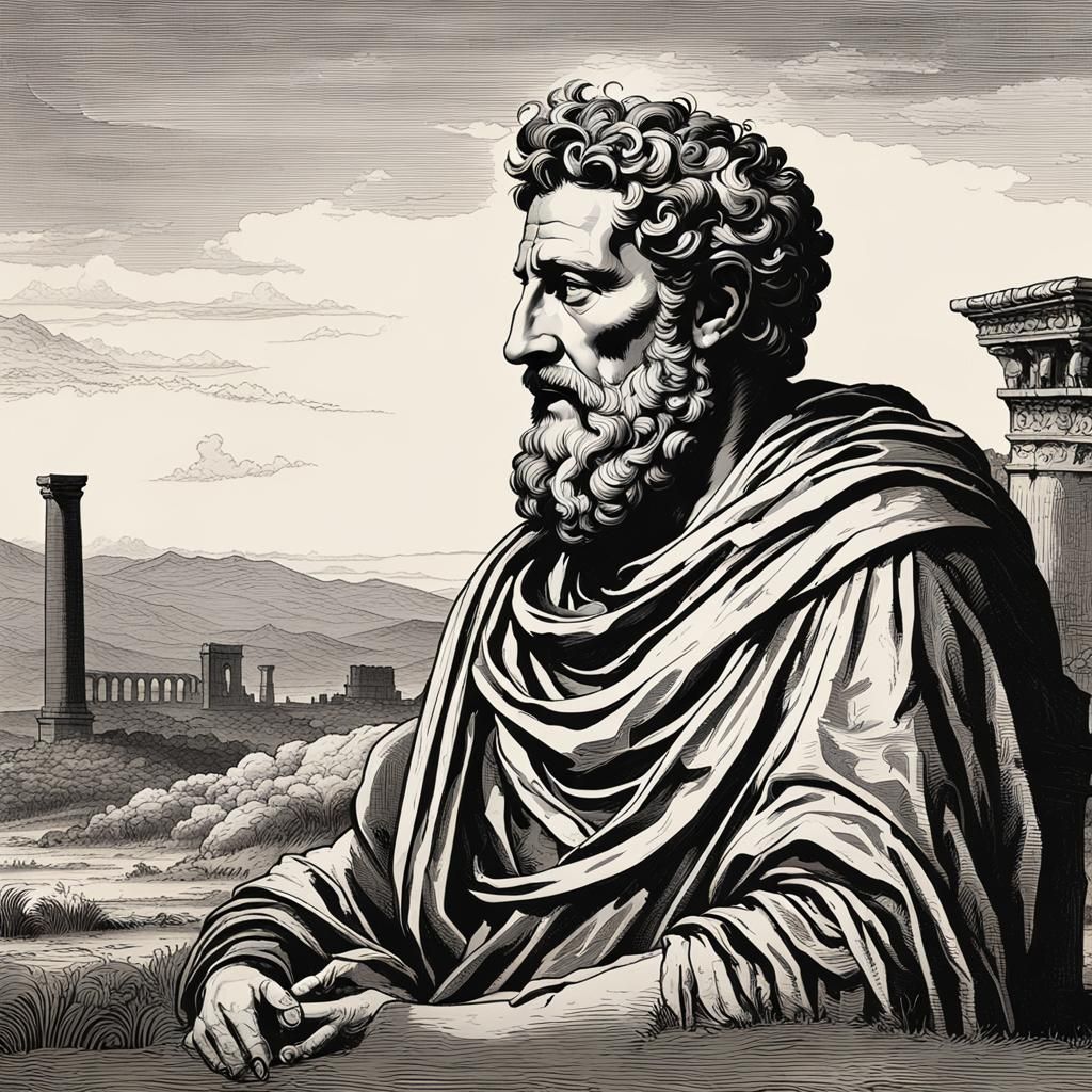 Marcus Aurelius: Wisdom and Contemplation of Mortality