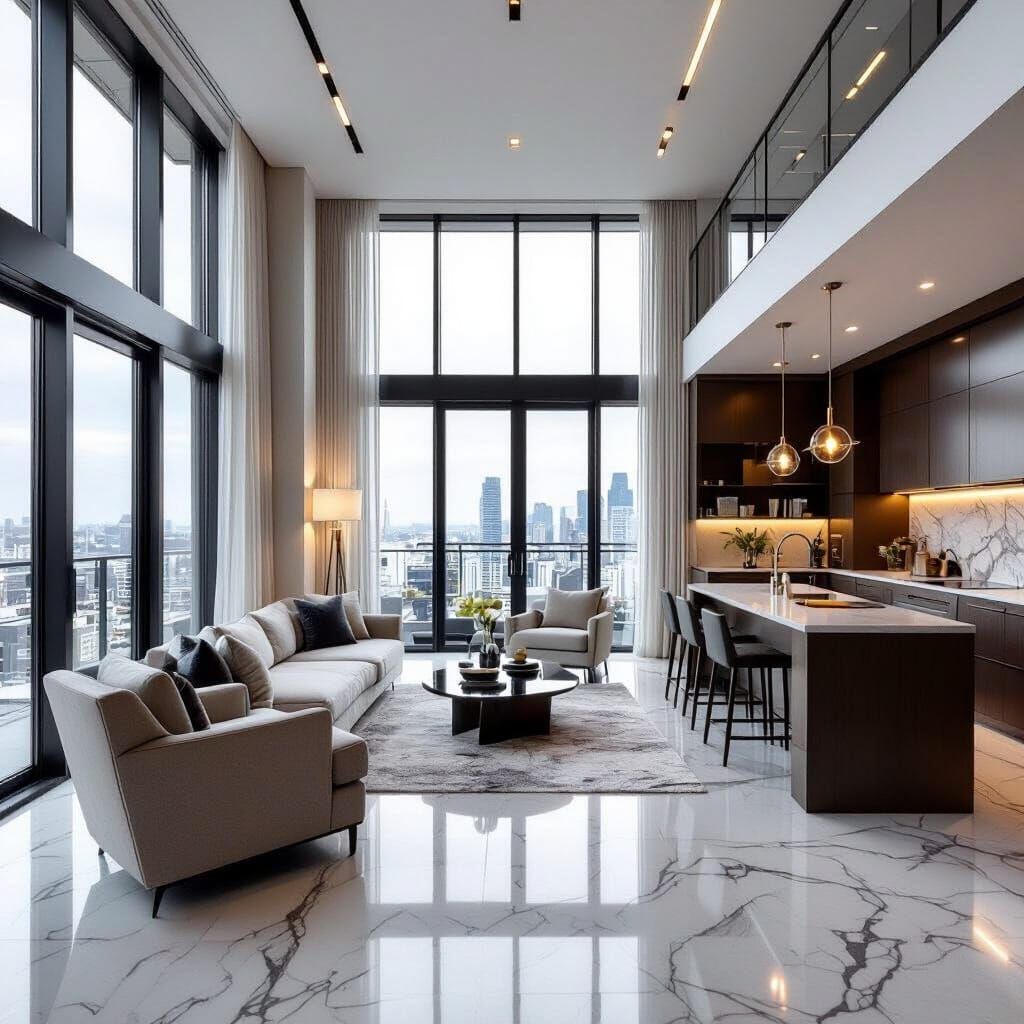 Sleek Luxury Apartments with Modern Design