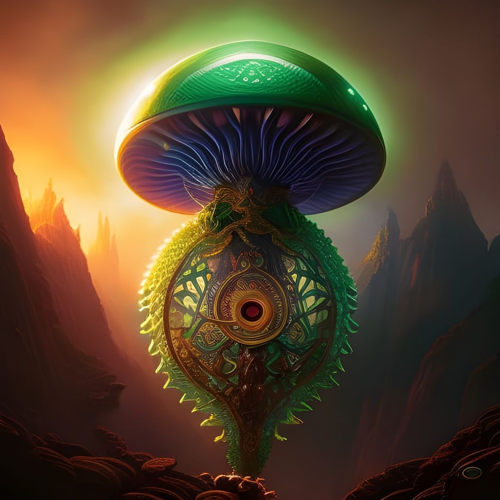 alien mushroom