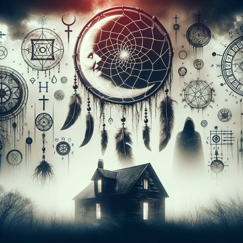 Dreamcatcher Nightmare: Macabre Double Exposure