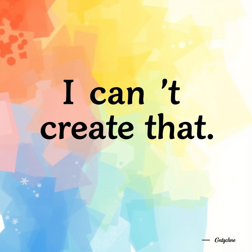 AI Image Generator Error: Unable to Create