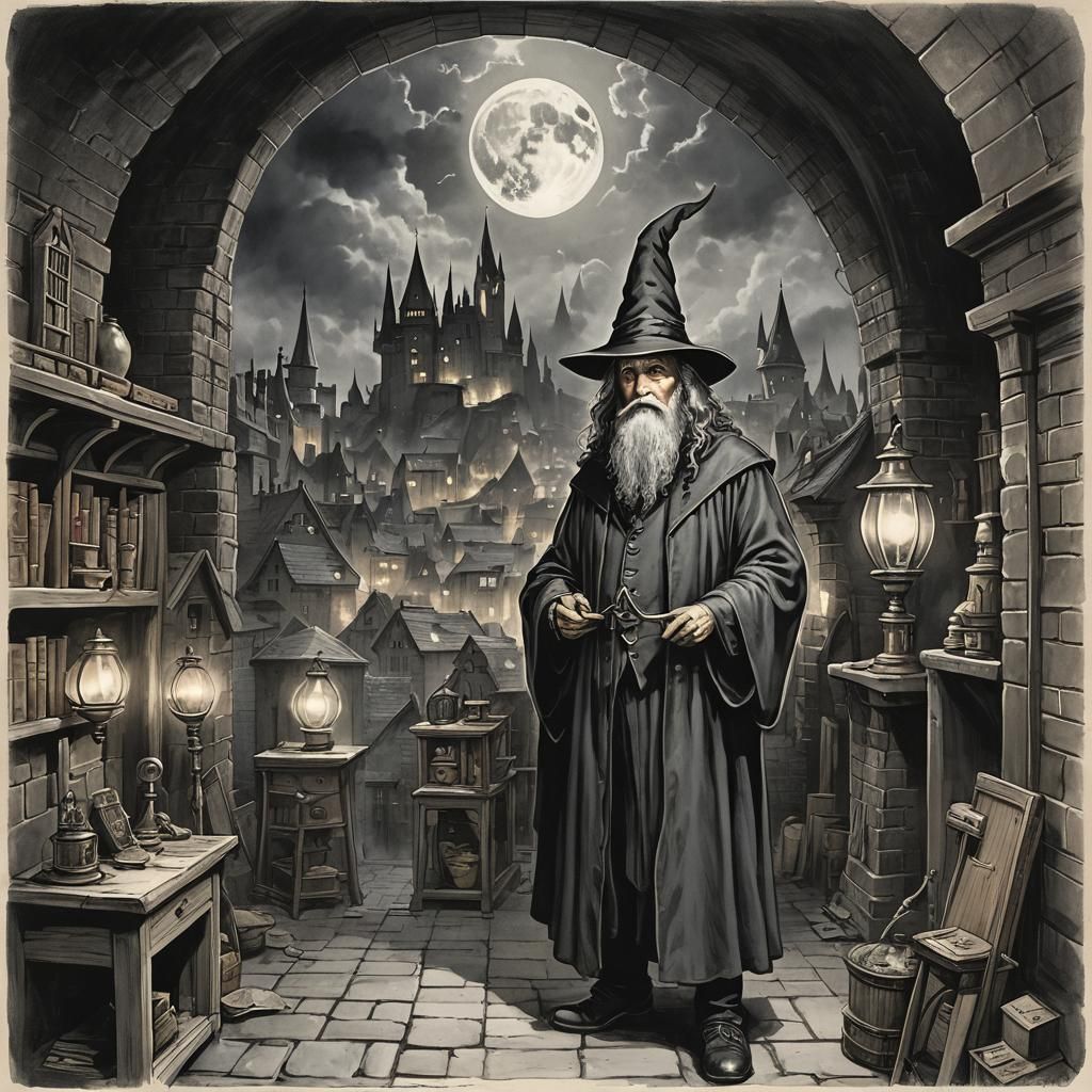 Night Thief Infiltrates Academy of Magic: Cinematic Film Sti...