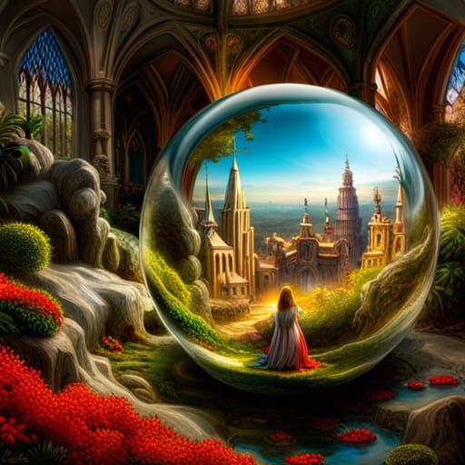 Entering a magical realm