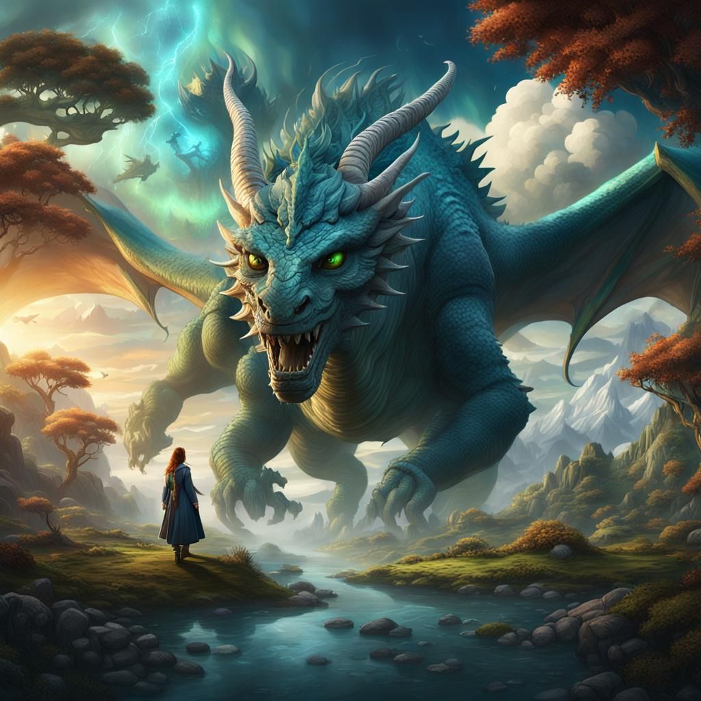 Aurora's Magical Realm: A Fantastical Journey