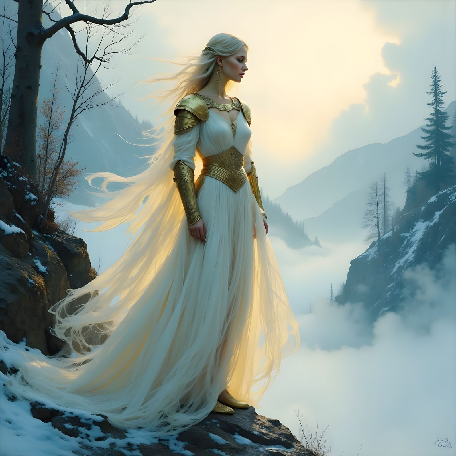 Dreamy Norse Goddess of Love