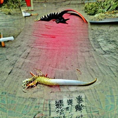 Death Dragon Unleashes Skeletal Fury