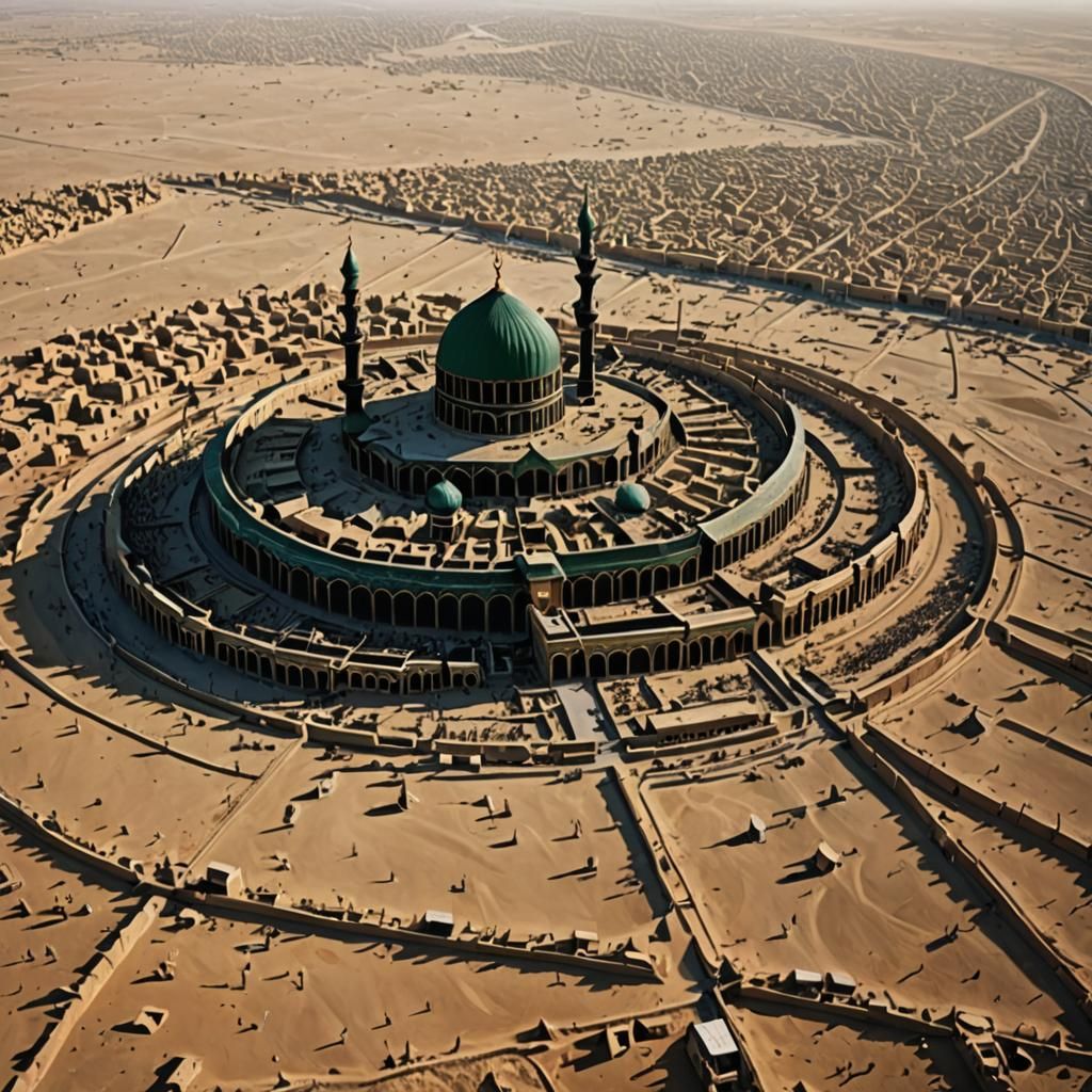 Battle of Karbala, 680 AD: A Historical Depiction